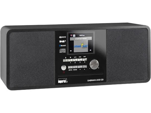 [90092483 543496] Imperial Internet Radio Dabman i200 CD Schwarz