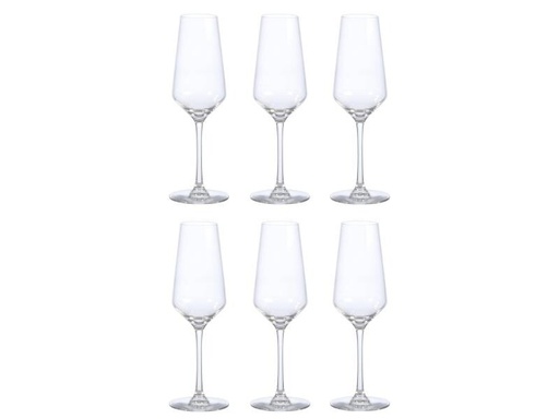 [90092596 988986] Arcoroc Champagnerglas Juliette 200 ml, 6 Stück, Transparent 