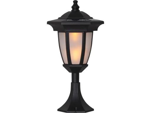 [90092676 1072338] Star Trading Dekoleuchte Solar Fackel FLAME Schwarz