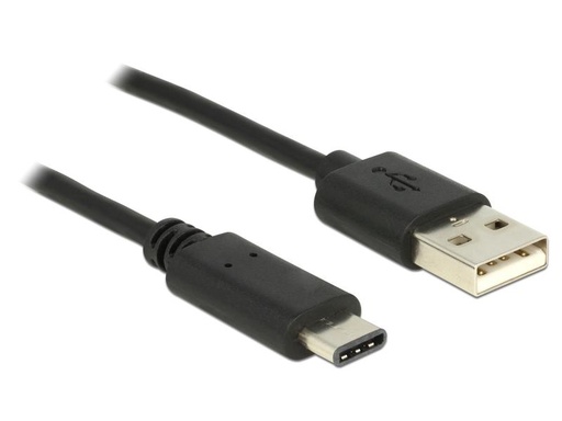 [90092755 723490] Delock USB 2.0-Kabel  USB A - USB C 0.5 m