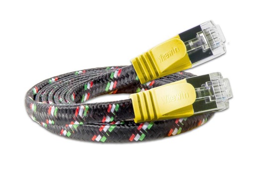 [90092758 355238] SLIM Slimpatchkabel RJ-45 - RJ-45, Cat 6, STP, 2 m, Gelb