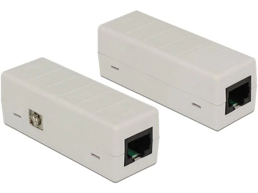 [90092784 354993] Delock Isolator RJ45 6KV, inkl. PoE 1 Stück, Überspannungsschutz