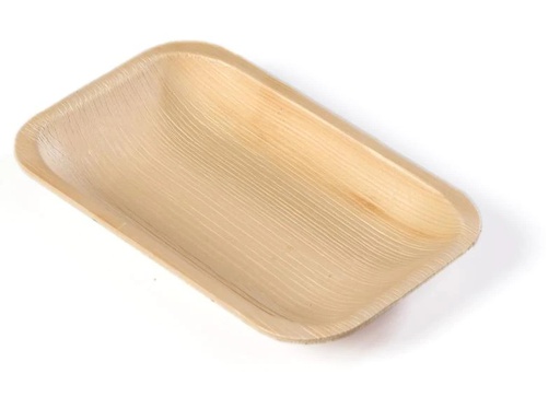 [90092787 1072816] Sier Einwegteller Palm 12.5 cm x 20 cm, 20 Stück