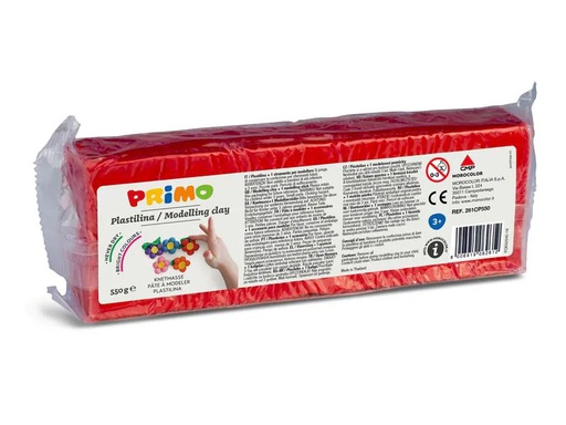 [90009276 1170284] Primo Knetmasse 550 g, Rot