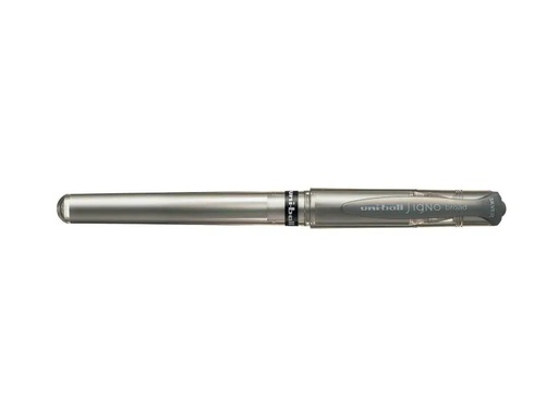 [90093025 780027] Uni Gelschreiber Uniball Signo Broad 1 mm Silber