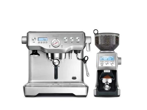 [90093038 1175541] Sage Siebträgermaschine Dynamic Duo Silber