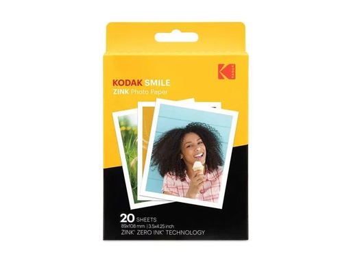 [90093164 990068] Kodak Sofortbildfilm Zink 3x4 20er Pack