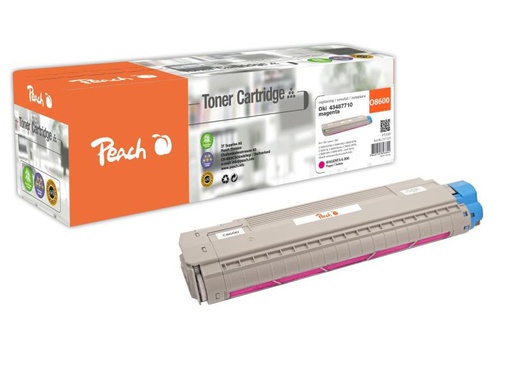 [90009295 330423] Peach Toner OKI 43487710 Magenta