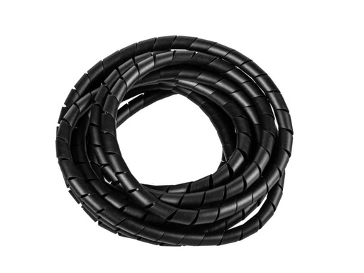[90093180 925332] Plica Spiroschlauch 5 m x 12 mm Schwarz