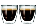 Bodum Thermobecher Pilatus 80 ml, 2 Stück, Transparent