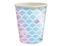 ScrapCooking Einwegbecher Meerjungfrau 250 ml, 8 Stück, Blau/Mehrfarbig