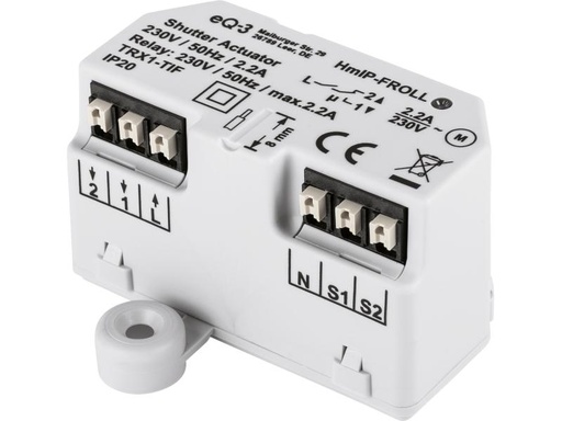 [90093314 555820] Homematic IP Smart Home Funk-Rollladenaktor Unterputz