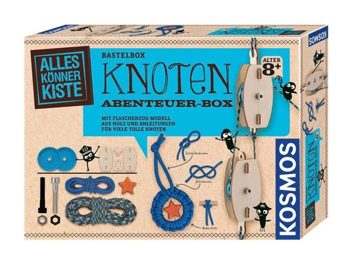 [90093319 880503] Kosmos Bastelbox Knoten Abenteuer-Box