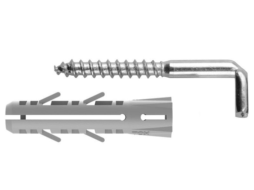 [90093410 1073262] Tox-Dübel Hakendübel Pirat Barbossa-L 8 x 40 mm 4 Stück