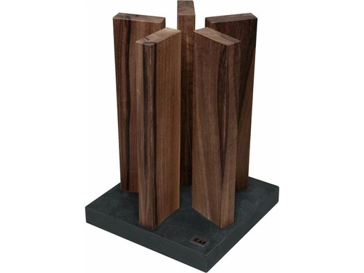 [90093476 1201769] Kai Messerblock Stonehenge Walnuss/Granit