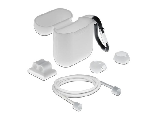 [90093563 1214426] Delock Transportcase Zubehörset für Apple AirPods Weiss