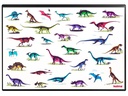 Kolma Schreibunterlage Undercover Poster Dinosaurier, 50 x 34 cm