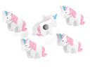 Trendform Haftmagnet Unicorn Pink/Weiss, 5 Stück