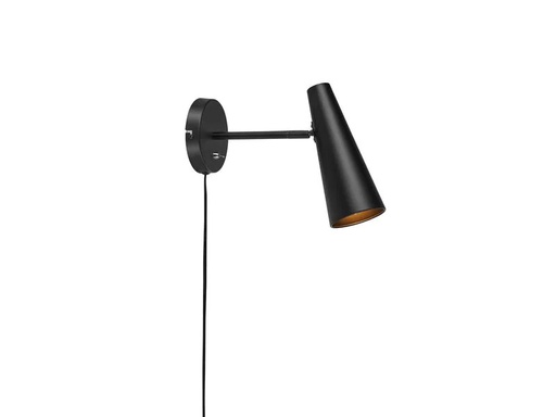 [90093817 1161899] Markslöjd Wandleuchte Peak 1L 1x E14, Schwarz