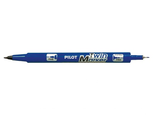 [90093853 221177] Pilot Permanent-Marker Twin Blau