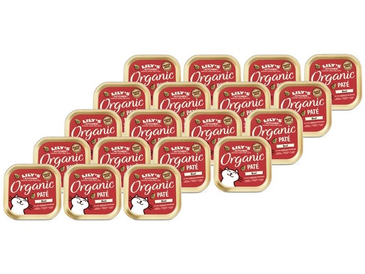 [90093854 985286] Lily's Kitchen Nassfutter Organic Rind, 19 x 85 g