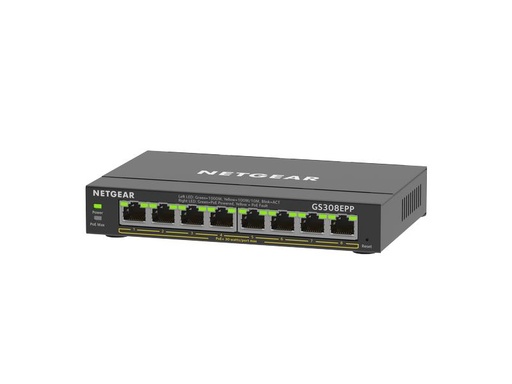 [90093946 1134548] Netgear PoE+ Switch GS308EPP-100PES 8 Port