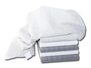 MAKIAN Mulltuch 6-er Set 70 x 70 cm Grau und Weiss uni