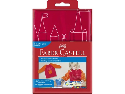 [90094153 375890] Faber-Castell Malschürze für Kinder Ab 6 Jahren