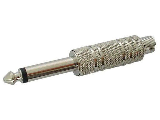 [90094186 127686] Velleman Klinkerstecker CA021 Jack 6.35 mm Mono 1 Stück
