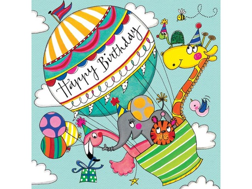 [90094232 1189582] Rachel Ellen Glückwunschkarte Happy Birthday 16.5 x 16.5 cm