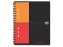 Oxford Notizheft International Activebook, A5 +, Kariert, Grau