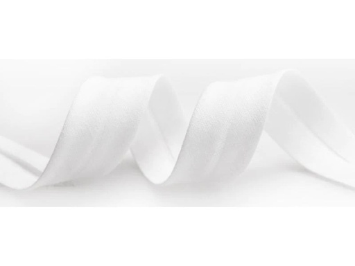 [90009415 1088186] Prym Schrägband 40 x 20 mm, Coupon 3.5 m, Weiss