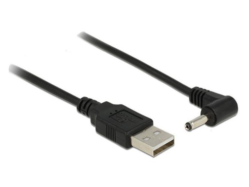 [90094382 521896] Delock USB-Stromkabel Hohlstecker 3.5/1.3mm USB A - Spezial 1.5 m