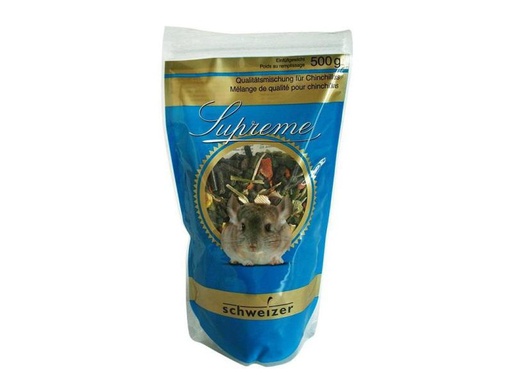 [90094511 884875] Eric Schweizer Hauptfutter Supreme für Chinchillas, 500 g