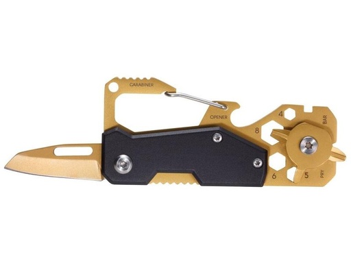 [90094534 1130781] Troika Taschenmesser Toolinator 10 Funktionen Gold/Schwarz