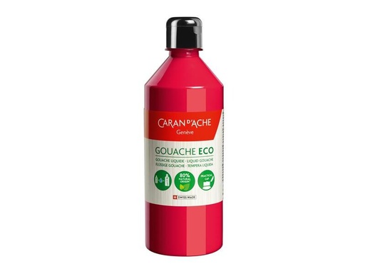 [90094648 1182720] Caran d'Ache Wasserfarbe Gouache ECO 500 ml, Karmin