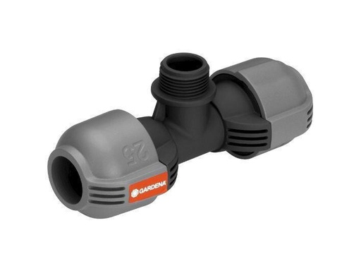 [90094657 334408] Gardena T-Stück 2787, 25 mm x 3/4-Aussengewinde