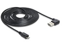 Delock USB 2.0-Kabel EASY-USB USB A - Micro-USB B 5 m