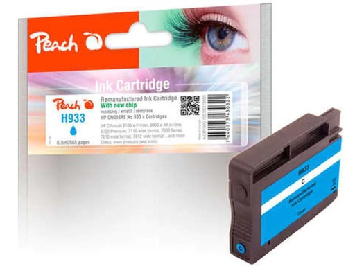 [90094838 599162] Peach Tinte HP Nr. 933 (CN058AE) Cyan