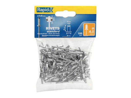 [90094853 870263] Rapid Blindnieten Standard Ø 4.0 x 8 mm