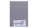 Folia Fotokarton A4, 300 g/m², 50 Blatt, Steingrau