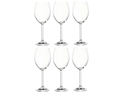 [90094888 779640] Montana Rotweinglas Pure 390 ml, 6 Stück, Transparent