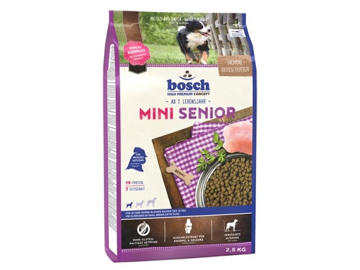 [90094937 562059] Bosch Tiernahrung Trockenfutter Mini Senior 2.5 kg