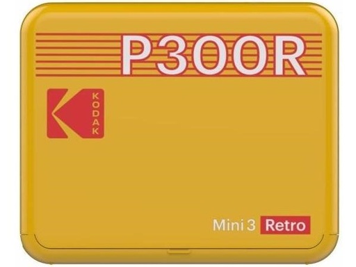 [90095026 1168622] Kodak Fotodrucker Mini 3 Square Retro Gelb