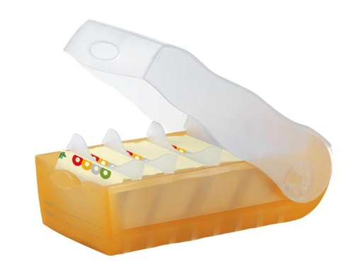 [90095121 1014595] HAN Karteibox Croco A7 Orange