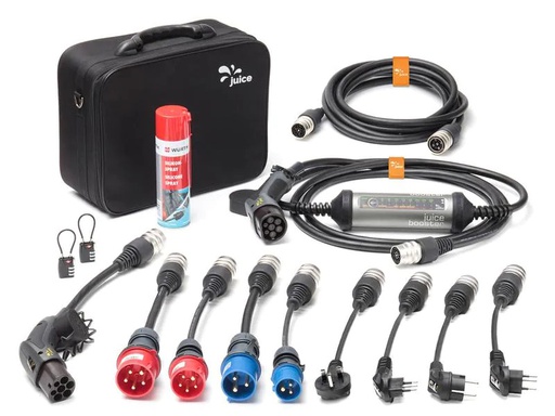 [90095249 834250] Juice Technology Mobile Wallbox JUICE BOOSTER 2 Master Traveller Set