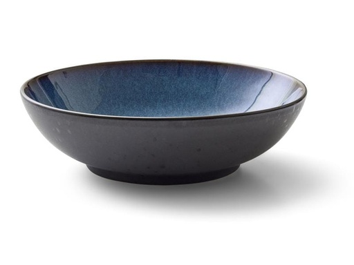 [90095422 1015243] Bitz Salatschüssel 24 cm, Schwarz/Dunkelblau