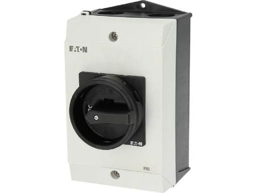 [90009521 1174605] Eaton Hauptschalter 3 Polig, 25 A P1, Schwarz