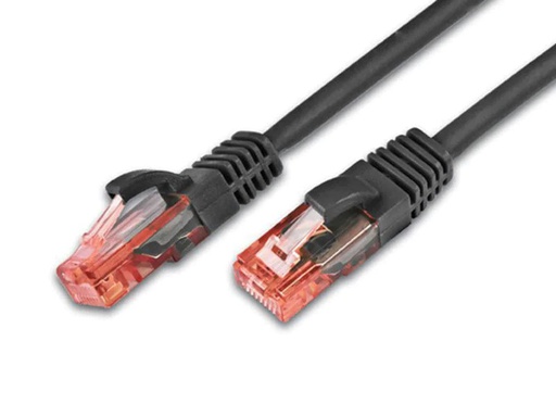 [90095518 229635] Wirewin Patchkabel RJ-45 - RJ-45, Cat 6, UTP, 0.5 m, Schwarz