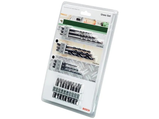 [90095595 335665] Bosch Bohr- und Bitset SDS-Quick 19-teilig
